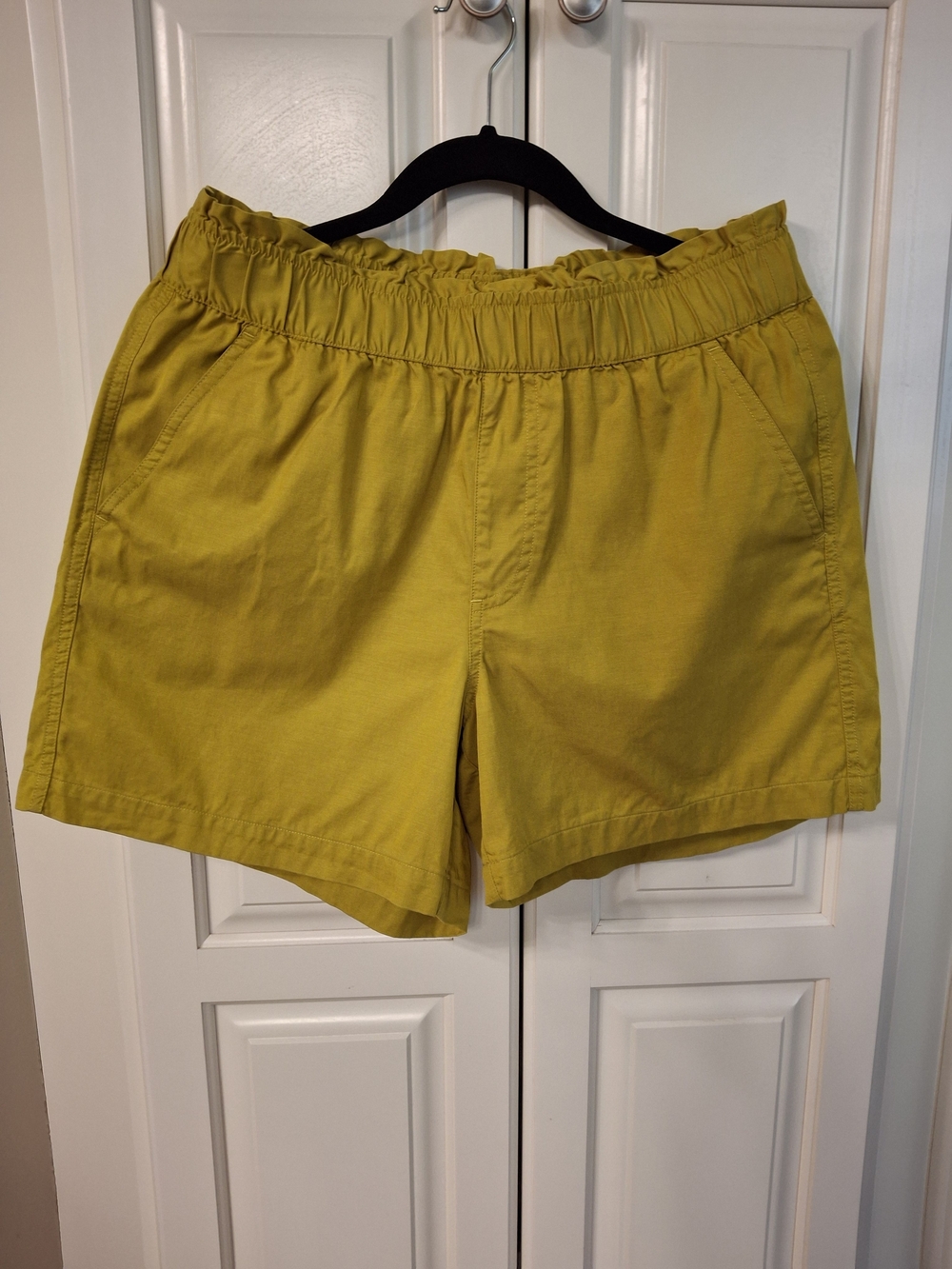 Indigo Thread CO. Mustard Pull On  Shorts